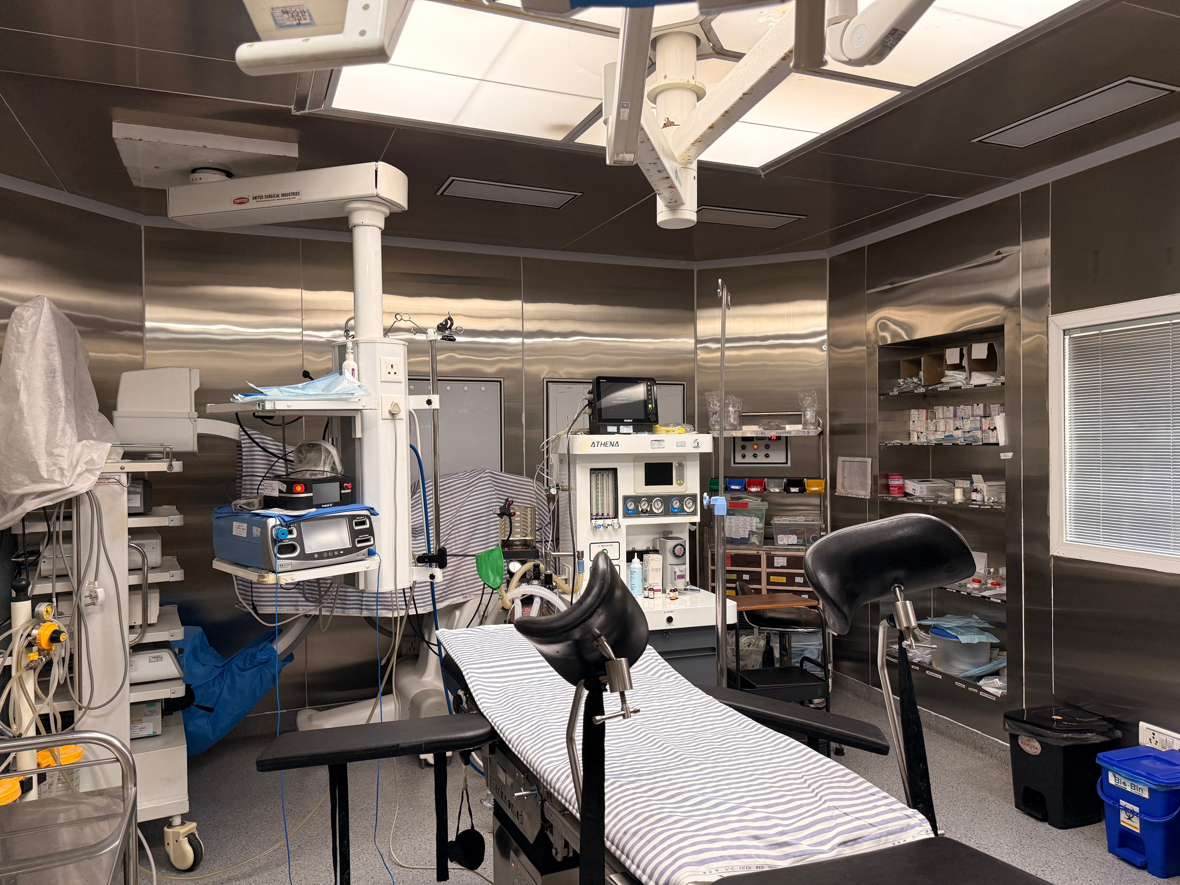 State-of-the-art fully modular major operation theatre